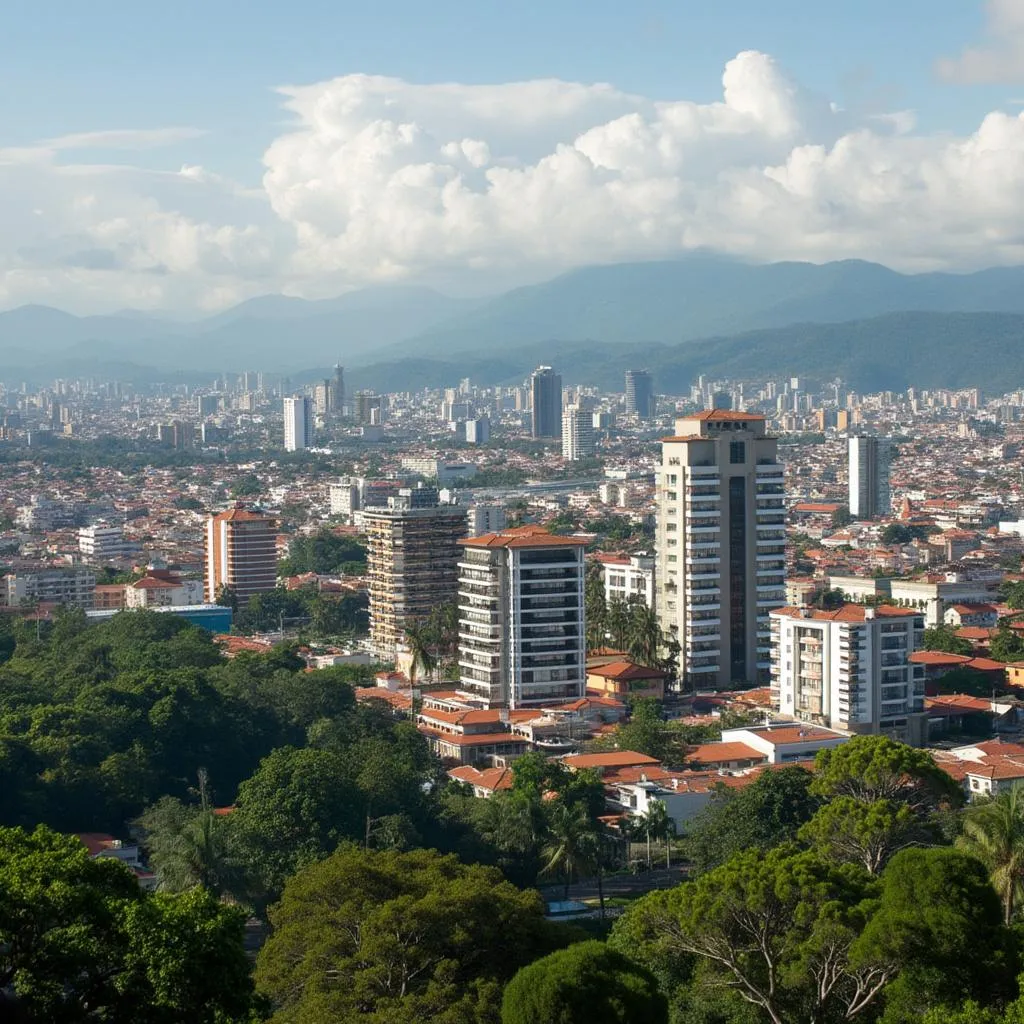 Vista panorámica de Medellín, Colombia